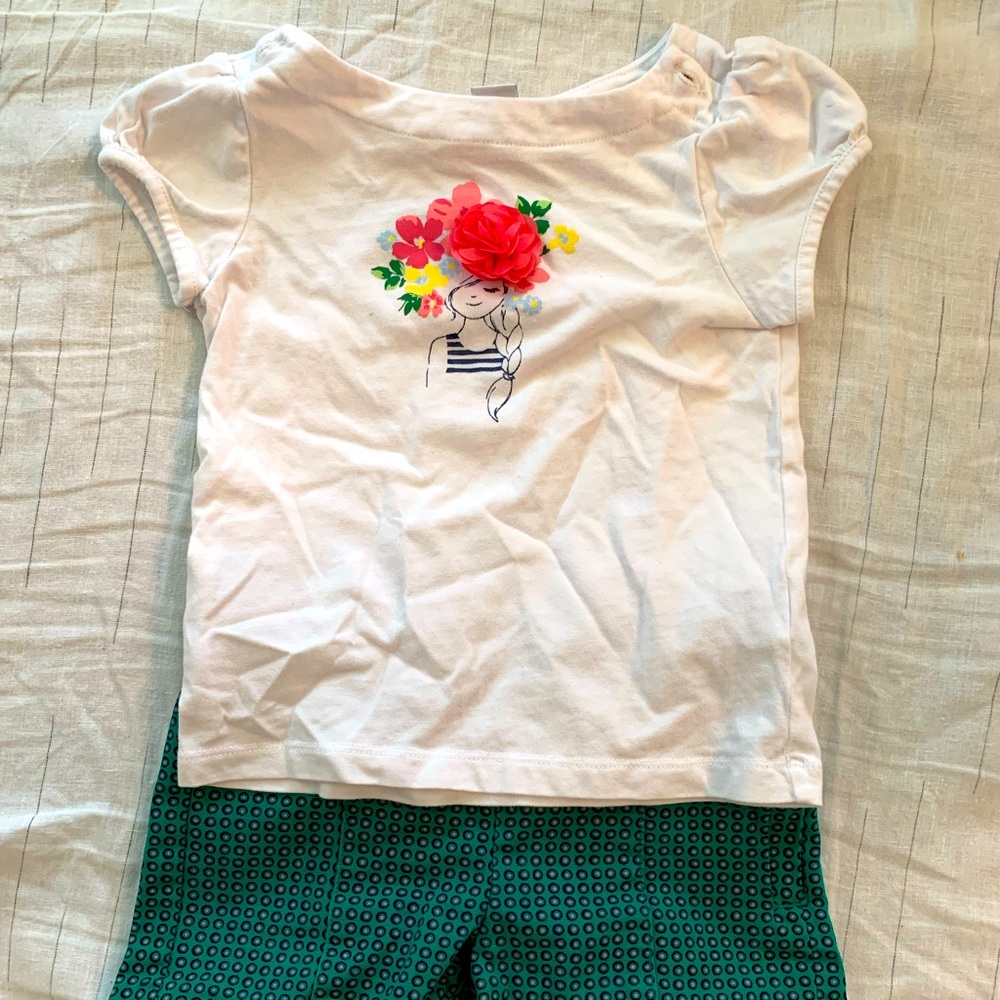 Janie & Jack size 4 summer outfit